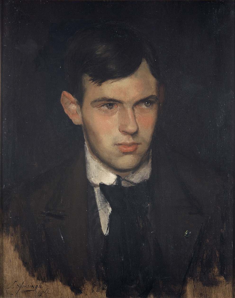 Portrait of a 21-year old Werumeus Buning